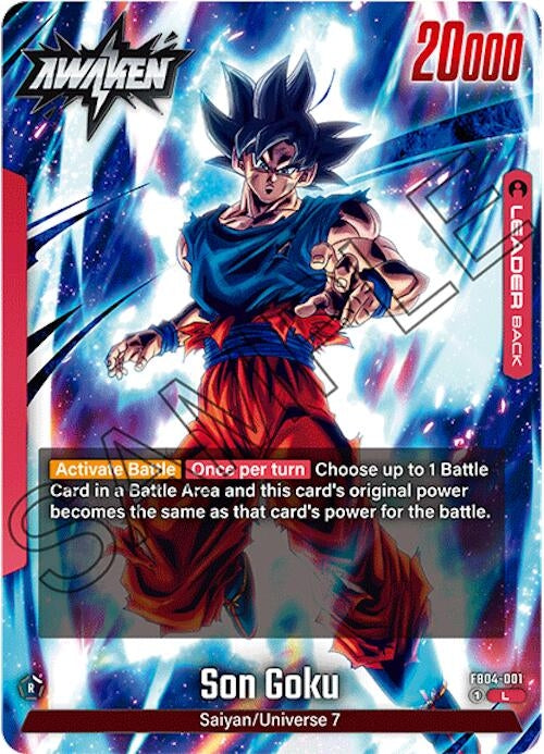 Image for Son Goku - FB04-001 (FB04-001) (FB04) - Dragon Ball Super: Fusion World