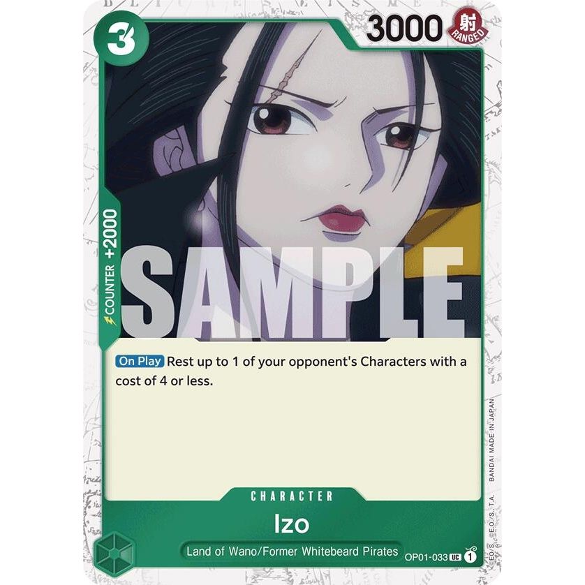 Image for Izo (OP01-033) (Jolly Roger Foil) (OP01-033) (PRB-01) - One Piece Card Game