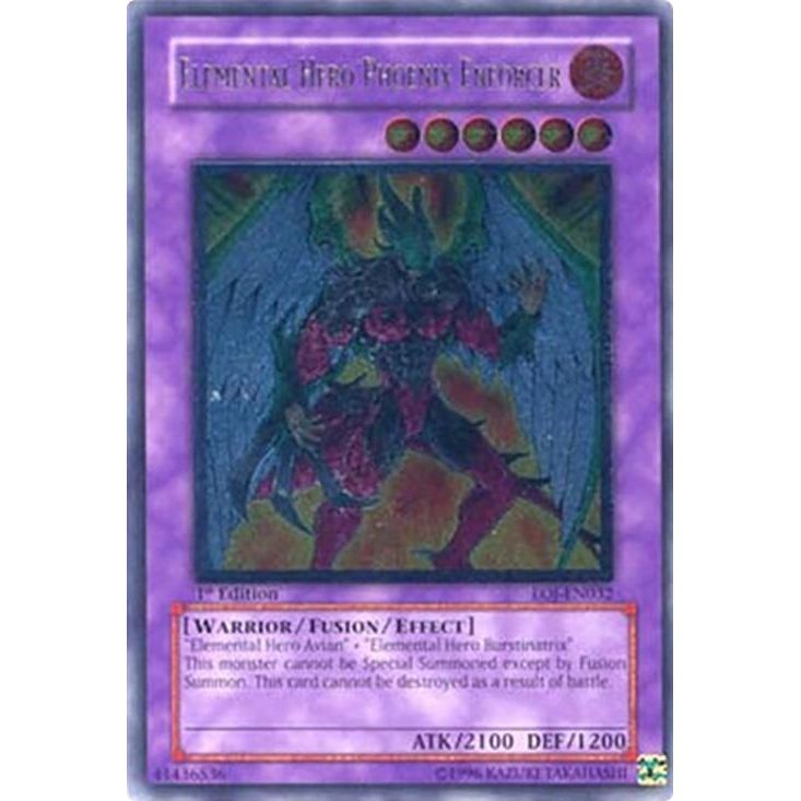 Image for Elemental Hero Phoenix Enforcer (UTR) (EOJ-EN032) (EOJ) - YuGiOh