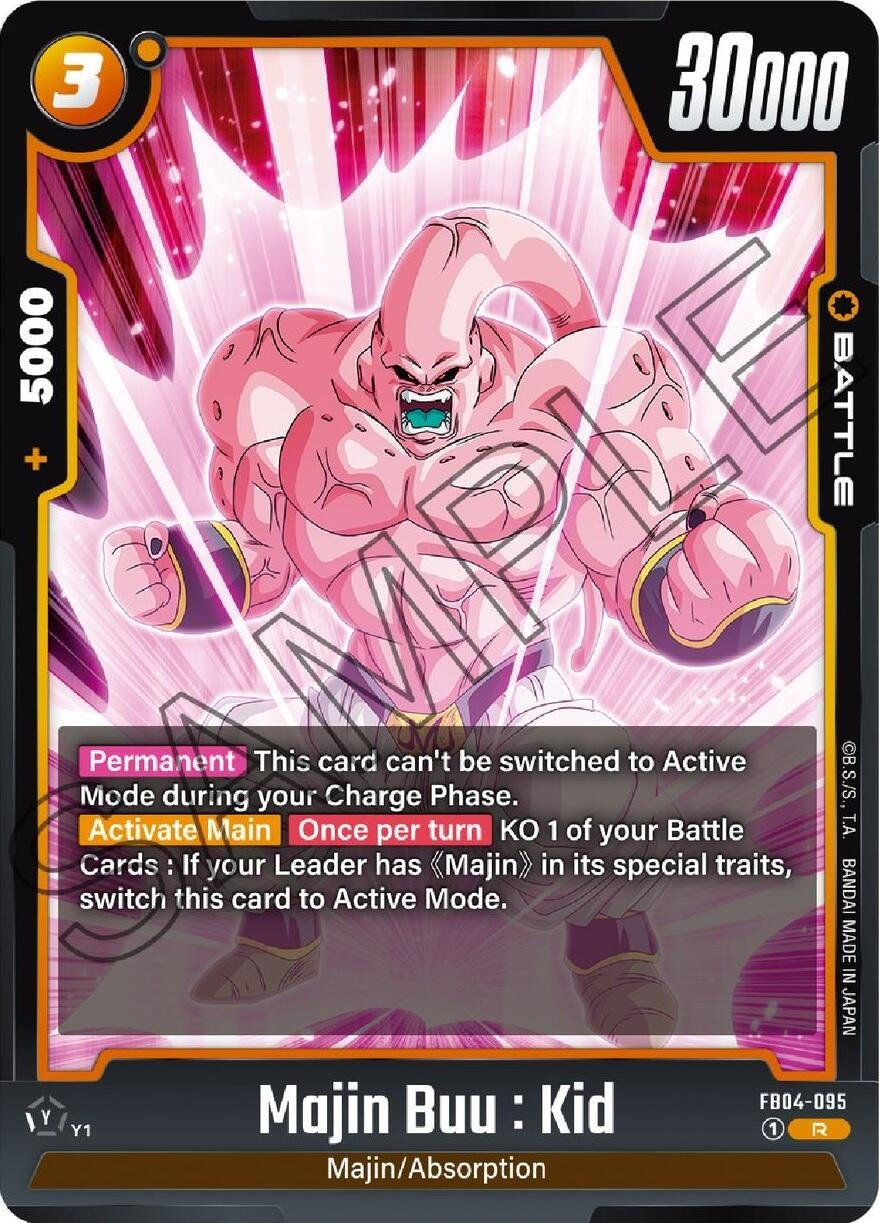 Image for Majin Buu : Kid - FB04-095 (FB04-095) (FB04) - Dragon Ball Super: Fusion World