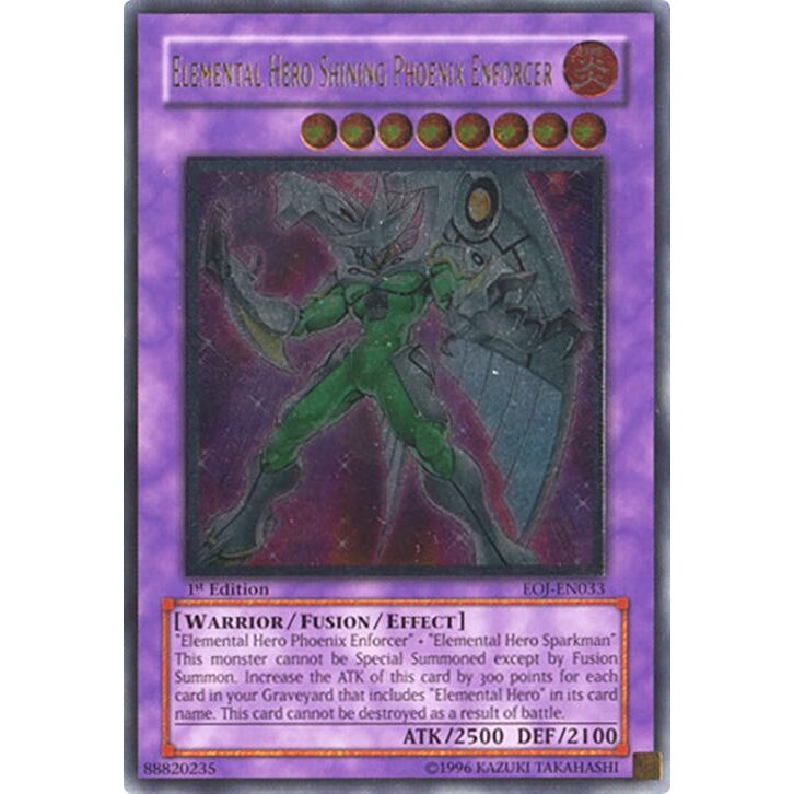 Image for Elemental Hero Shining Phoenix Enforcer (UTR) (EOJ-EN033) (EOJ) - YuGiOh