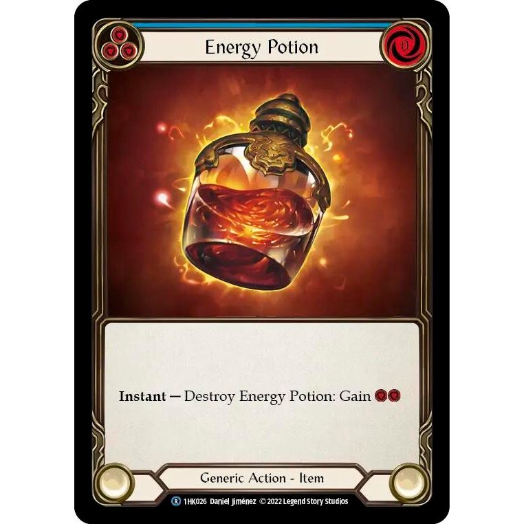 Image for Energy Potion (Blue) (1HK026) - Flesh and Blood TCG