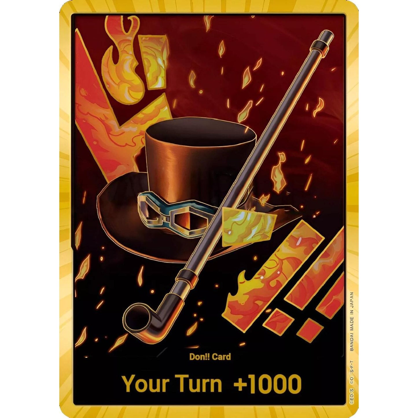Image for DON!! Card (Sabo) (Gold) (PRB-01) - One Piece Card Game