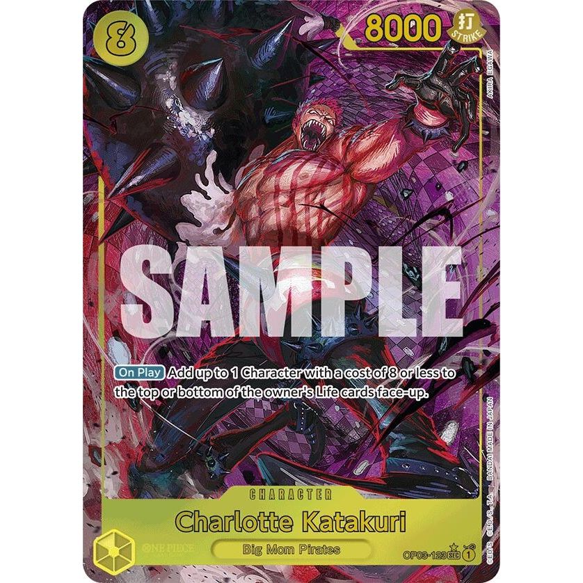 Image for Charlotte Katakuri (Alternate Art) (OP03-123) (PRB-01) - One Piece Card Game