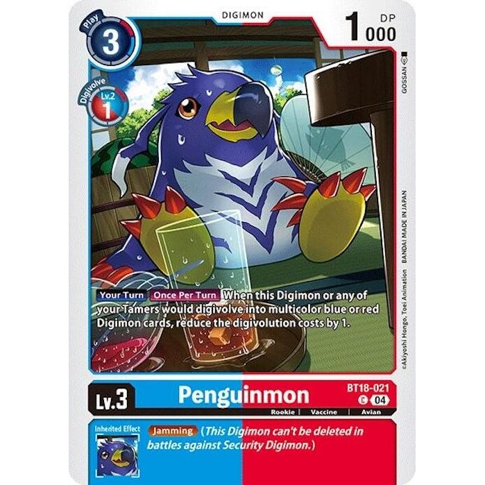 Image for Penguinmon (BT18-021 C) (BT18-19) - Digimon Card Game
