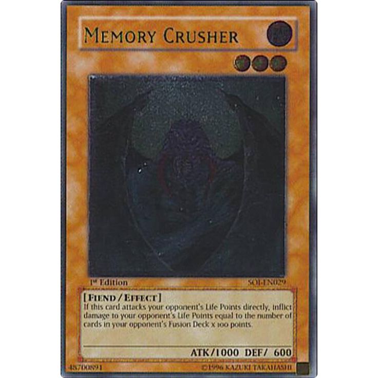 Image for Memory Crusher (UTR) (SOI-EN029) (SOI) - YuGiOh