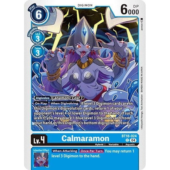 Image for Calmaramon (BT18-024 C) (BT18-19) - Digimon Card Game