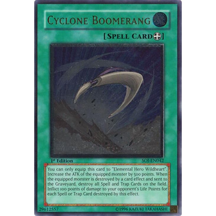Image for Cyclone Boomerang (UTR) (SOI-EN042) (SOI) - YuGiOh