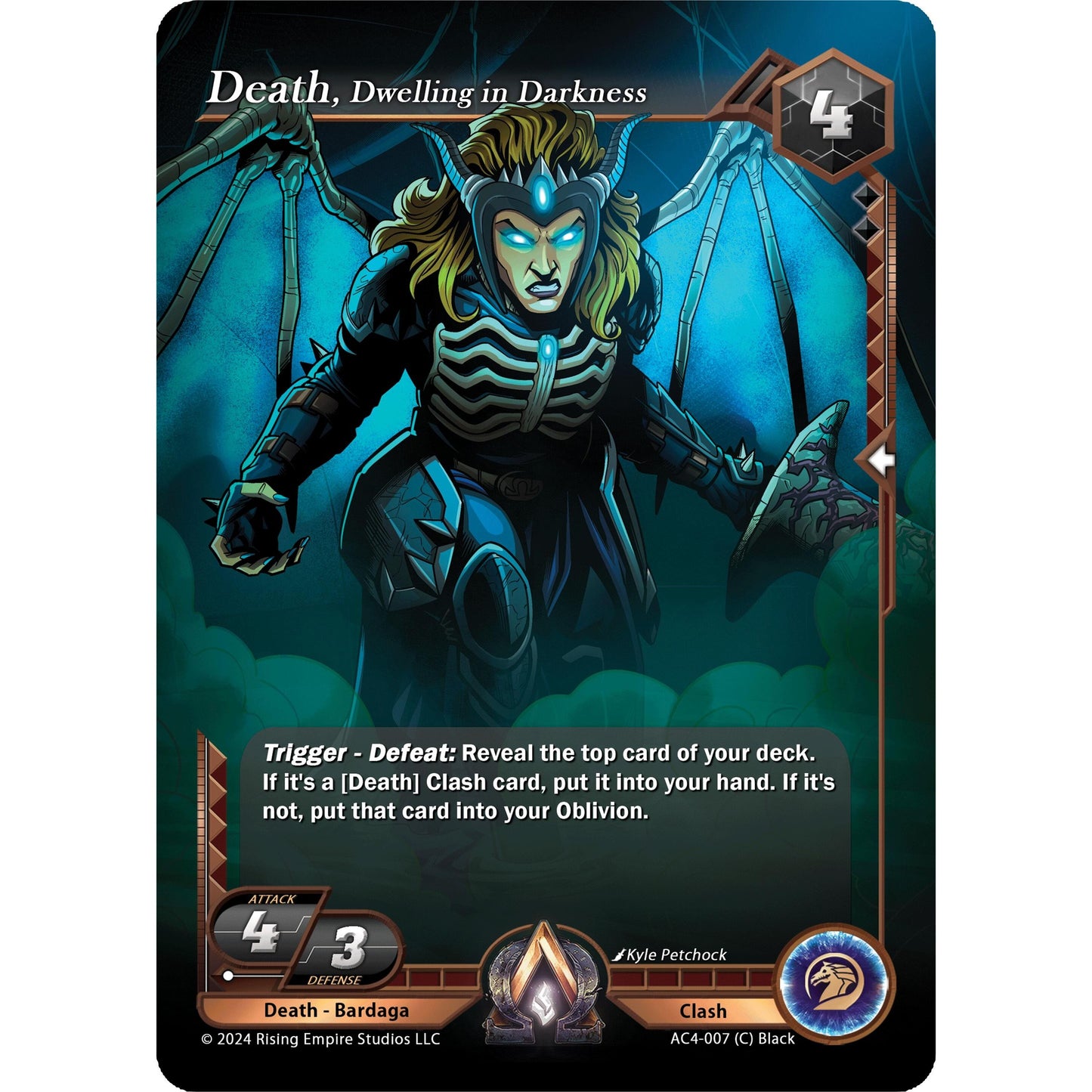 Image for Death, Dwelling in Darkness (AC4-007) (AC4) - Alpha Clash