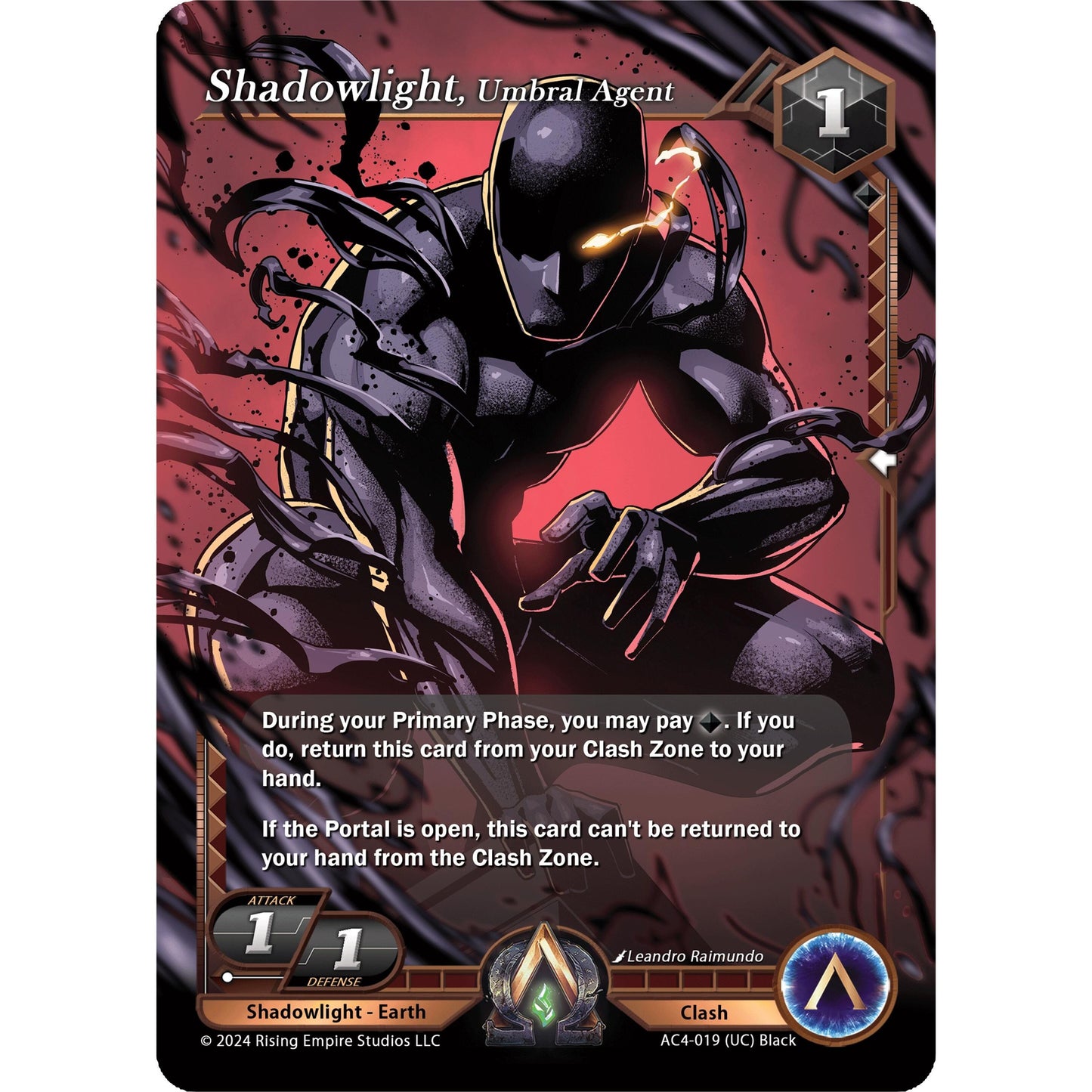 Image for Shadowlight, Umbral Agent (AC4-019) (AC4) - Alpha Clash