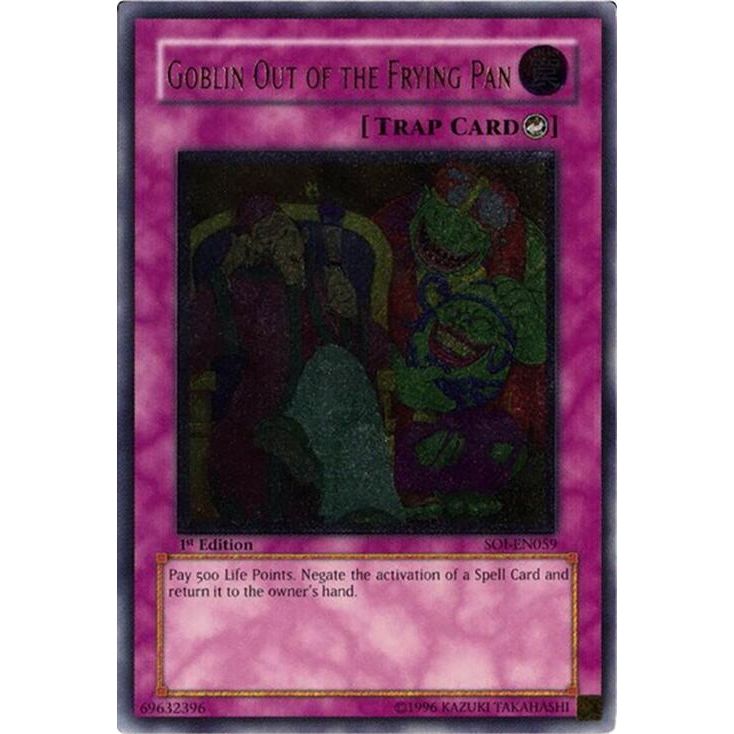 Image for Goblin Out of the Frying Pan (UTR) (SOI-EN059) (SOI) - YuGiOh