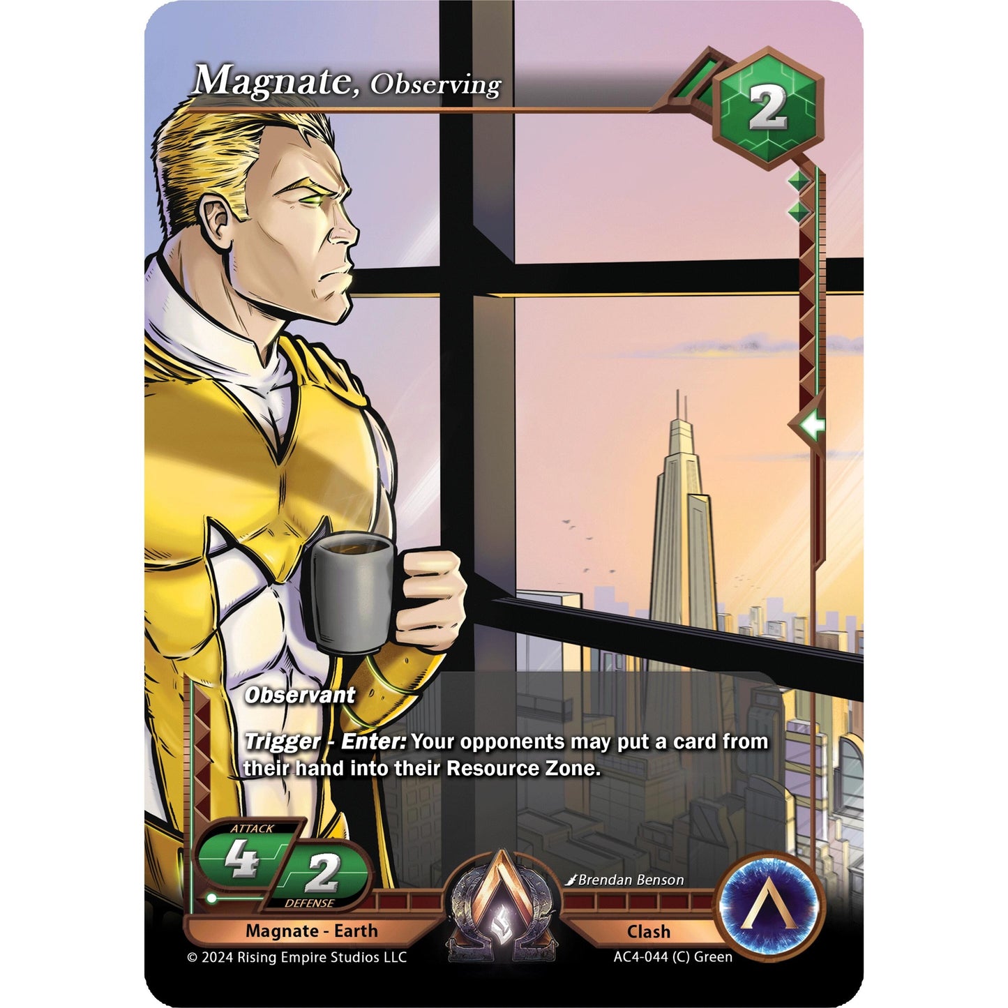Image for Magnate, Observing (AC4-044) (AC4) - Alpha Clash