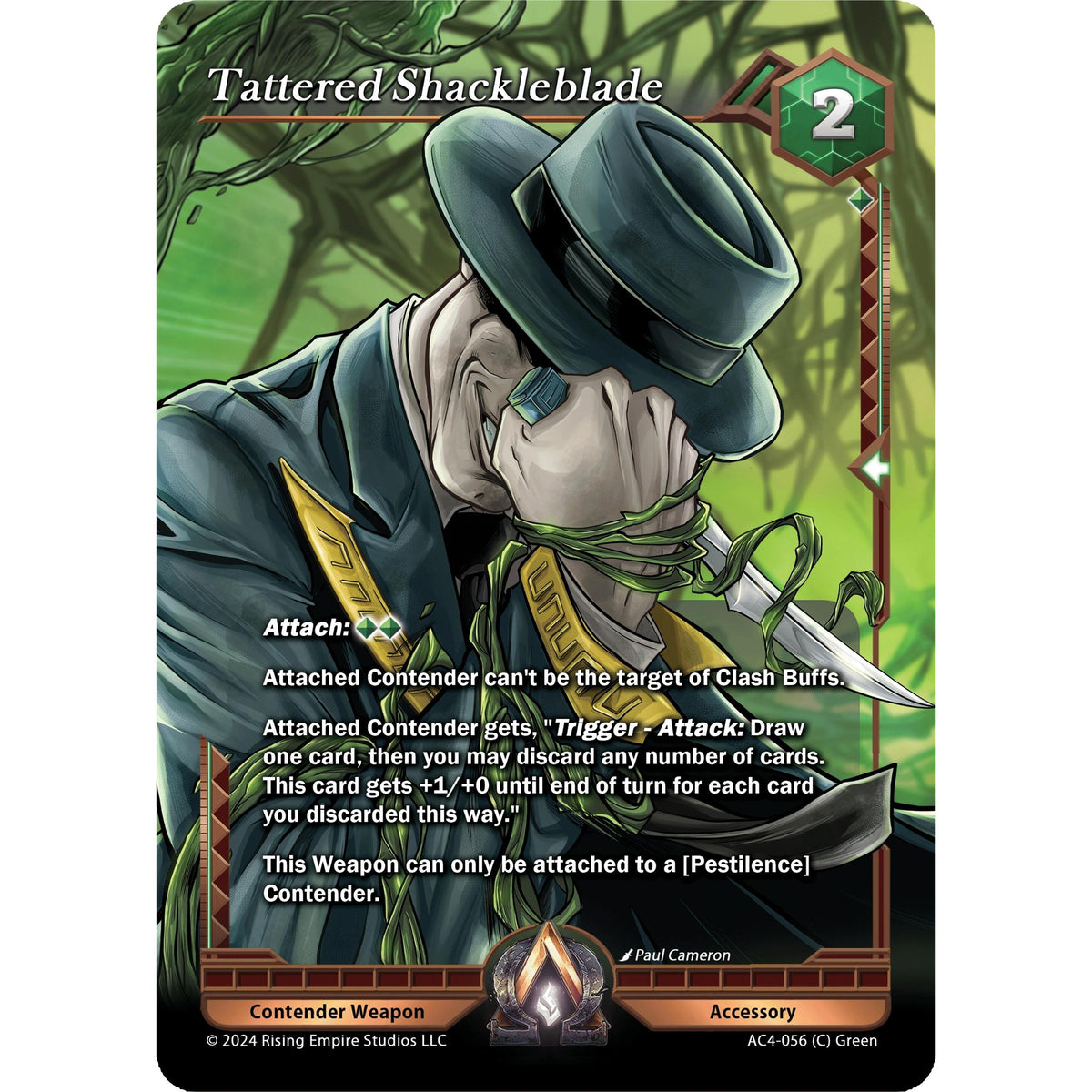 Image for Tattered Shackleblade (AC4-056) (AC4) - Alpha Clash