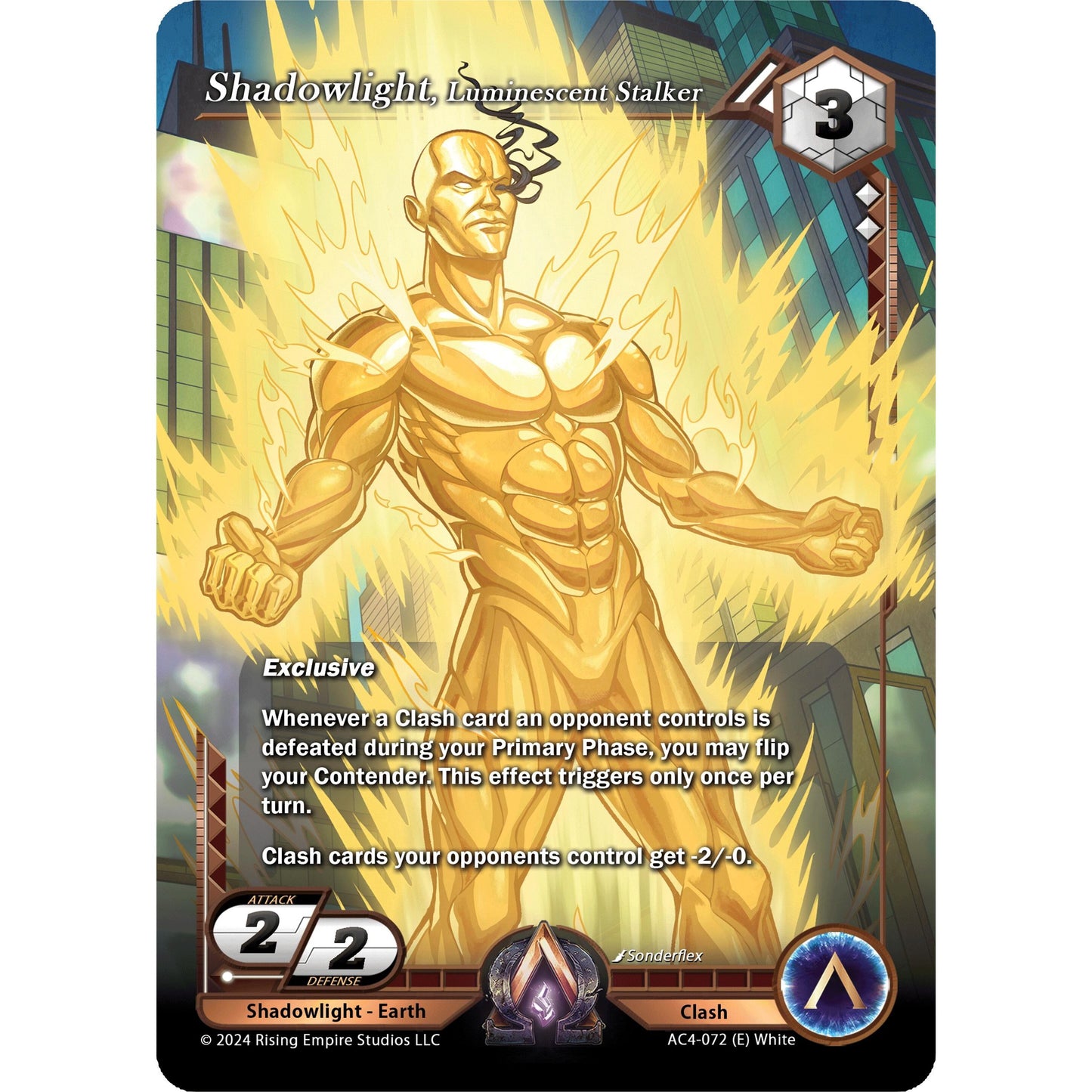 Image for Shadowlight, Luminescent Stalker (AC4-072) (AC4) - Alpha Clash
