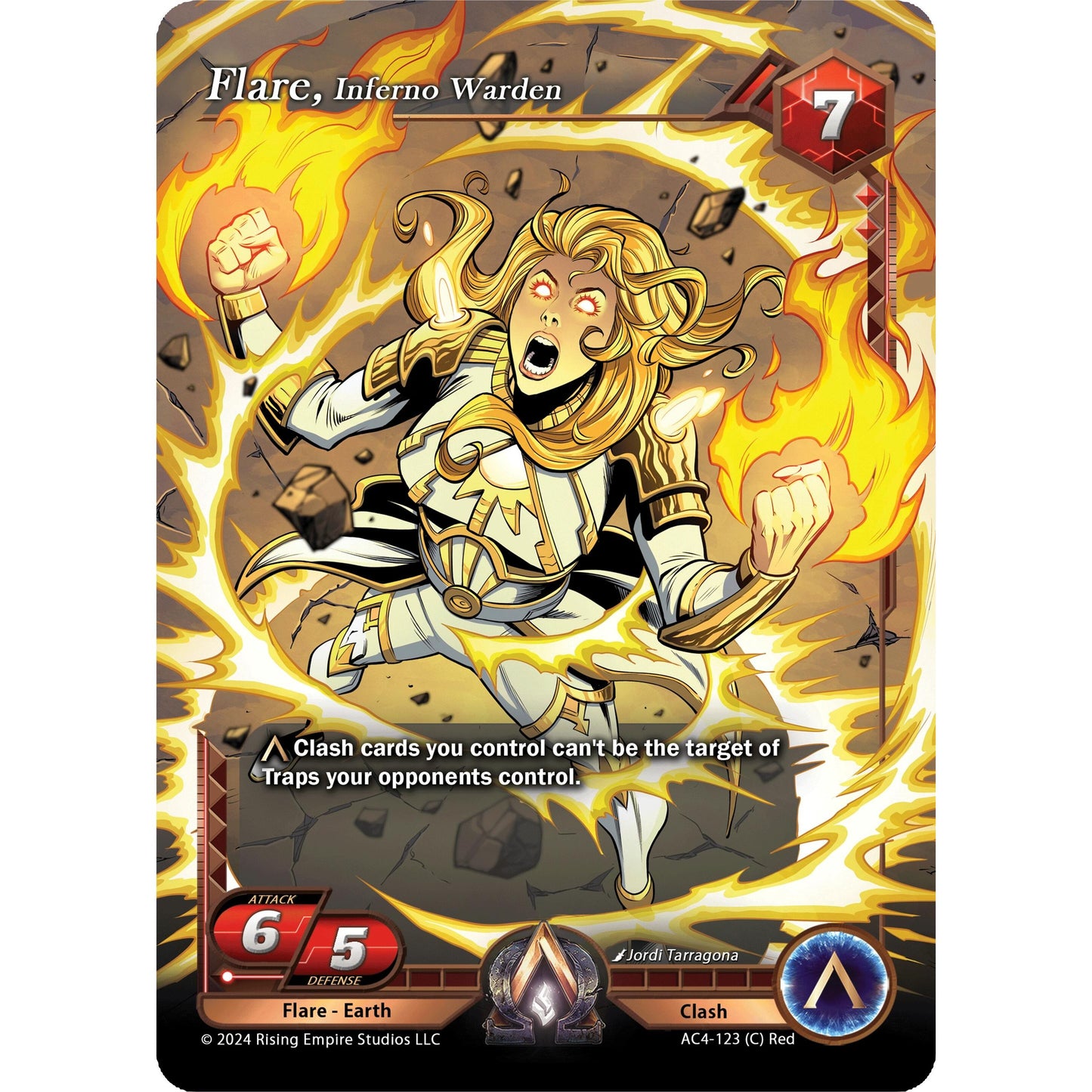 Image for Flare, Inferno Warden (AC4-123) (AC4) - Alpha Clash