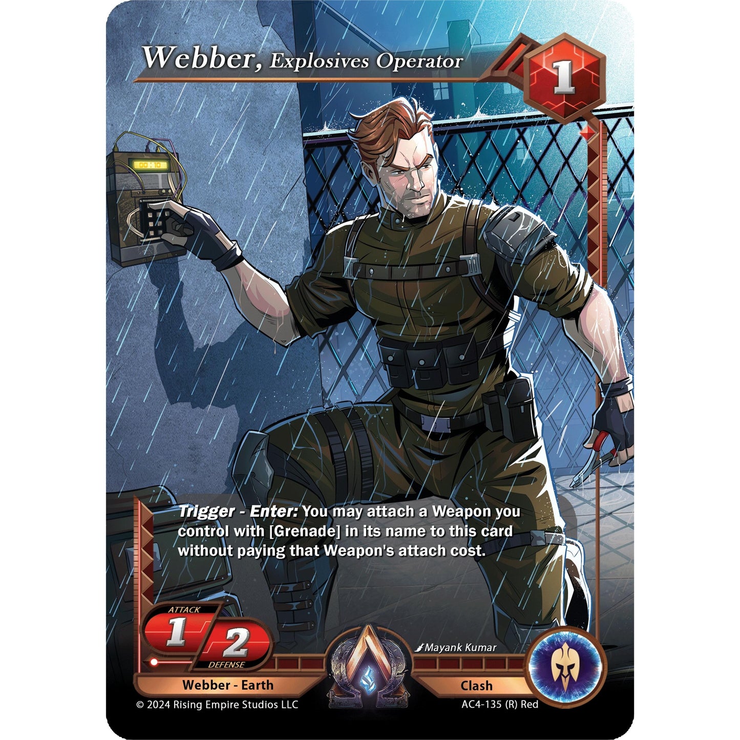 Image for Webber, Explosives Operator (AC4-135) (AC4) - Alpha Clash