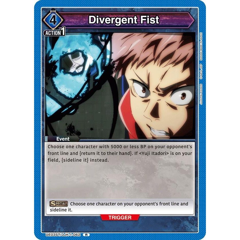 Image for Divergent Fist (UE03ST/JJK-1-062) (UE03ST) - Union Arena