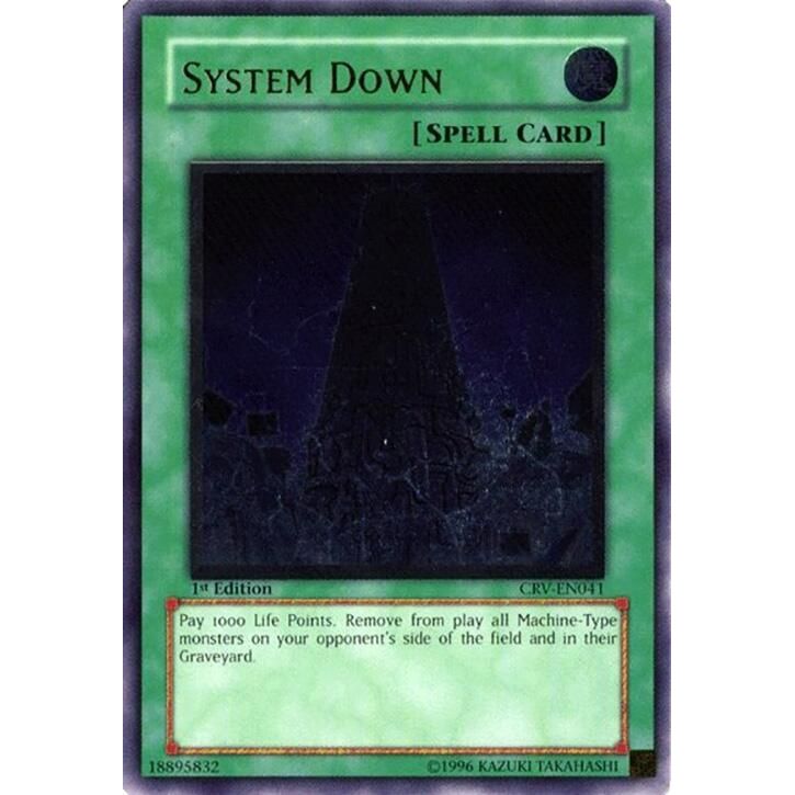 Image for System Down (UTR) (CRV-EN041) (CRV) - YuGiOh