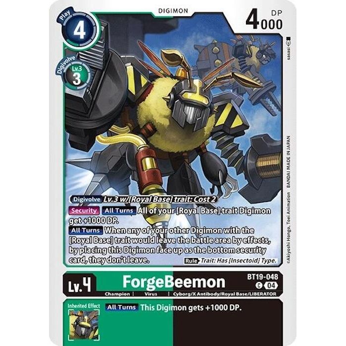 Image for ForgeBeemon (BT19-048 C) (BT18-19) - Digimon Card Game
