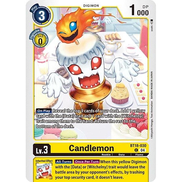 Image for Candlemon (BT18-030 C) (BT18-19) - Digimon Card Game