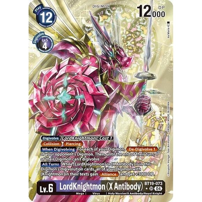 Image for LordKnightmon (X Antibody) (Alternate Art) (BT19-073 SR) (BT18-19) - Digimon Card Game