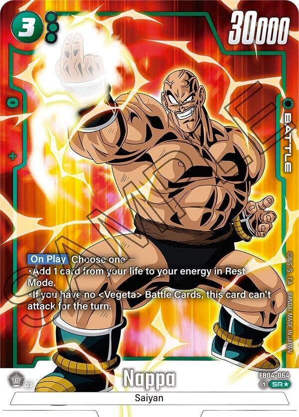 Image for Nappa - FB04-064 (Alternate Art) (FB04-064) (FB04) - Dragon Ball Super: Fusion World