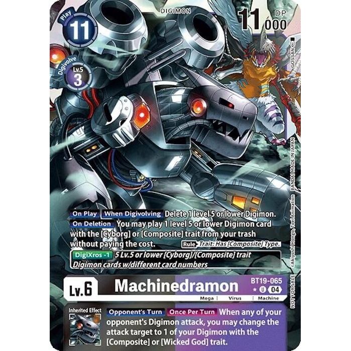 Image for Machinedramon (Release Special Booster 2.0: Box Promotion Pack) (BT19-065 U) (BT18-19) - Digimon Card Game