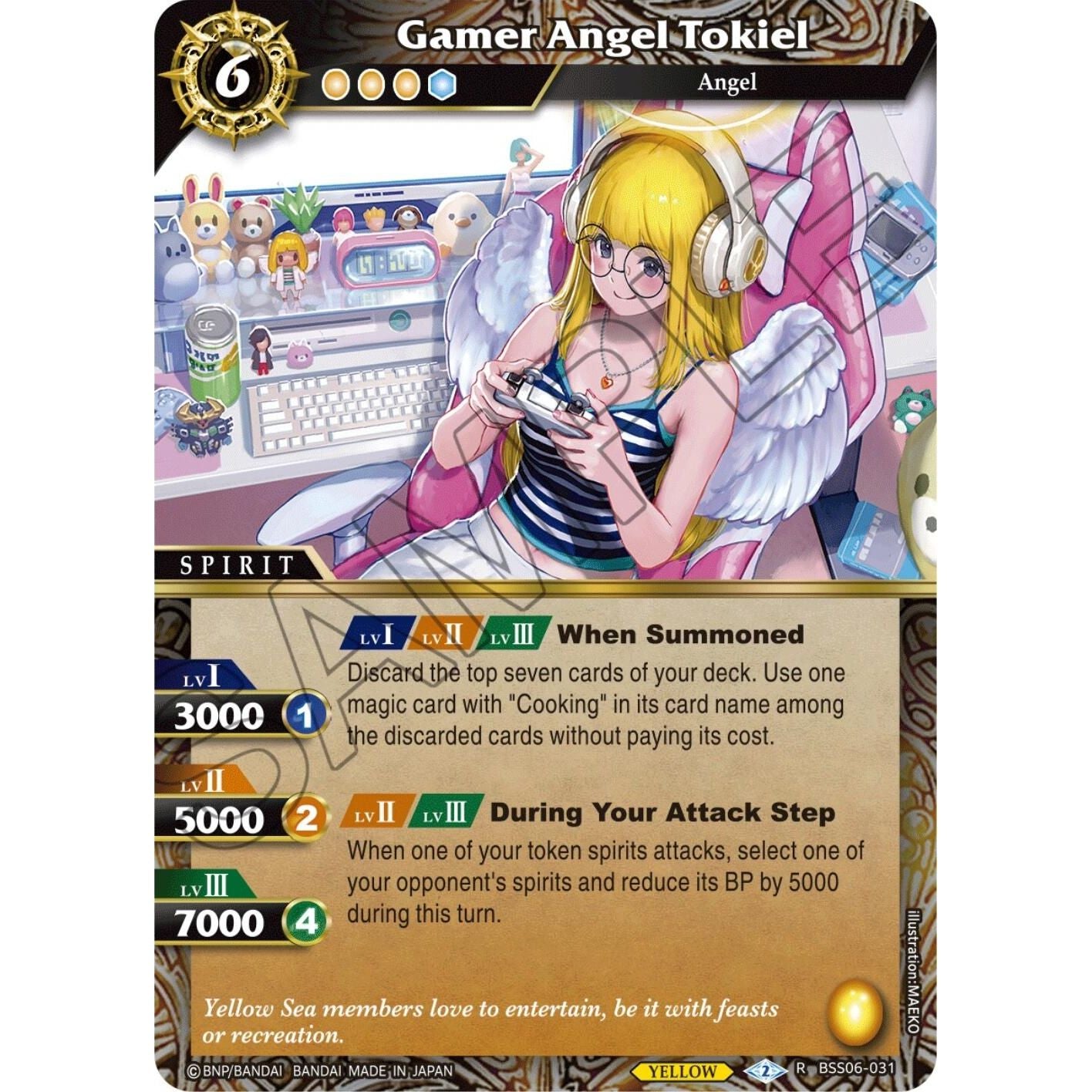 Image for Gamer Angel Tokiel (BSS06-031) (BSS06) - Battle Spirits Saga