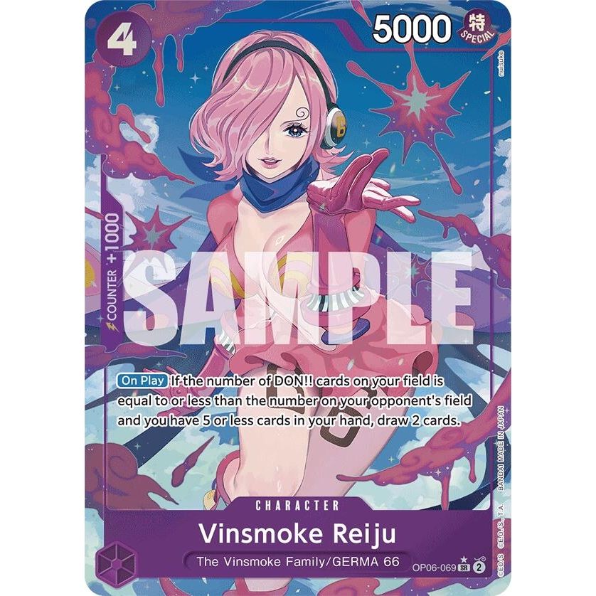Image for Vinsmoke Reiju (OP06-069) (Alternate Art) (OP06-069) (PRB-01) - One Piece Card Game