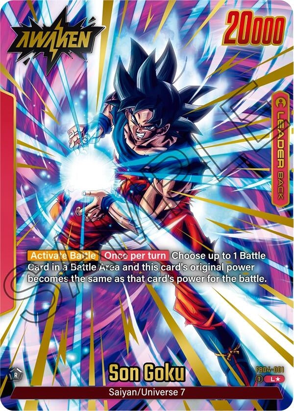 Image for Son Goku - FB04-001 (Alternate Art) (FB04-001) (FB04) - Dragon Ball Super: Fusion World