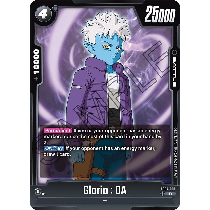 Image for Glorio : DA (FB04-105) (FB04) - Dragon Ball Super: Fusion World