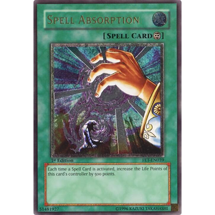 Image for Spell Absorption (UTR) (FET-EN039) (FET) - YuGiOh