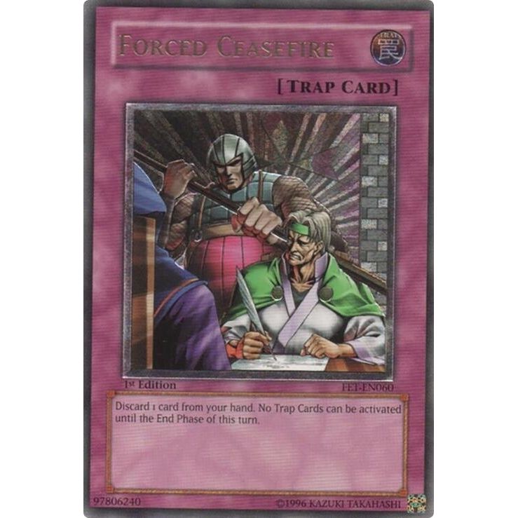 Image for Forced Ceasefire (UTR) (FET-EN060) (FET) - YuGiOh