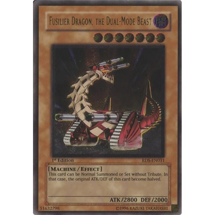 Image for Fusilier Dragon, the Dual-Mode Beast (UTR) (RDS-EN031) (RDS) - YuGiOh