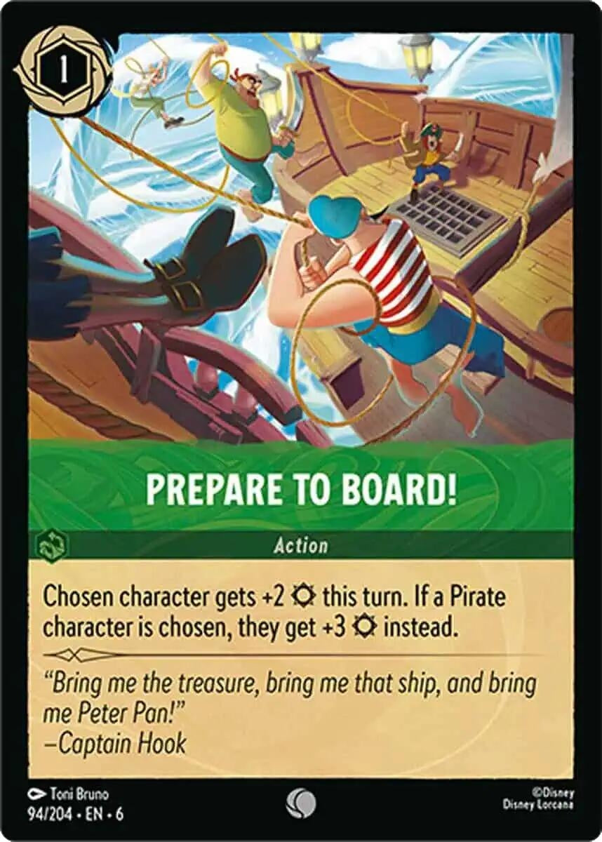 Image for Prepare to Board! (94/204) (6) - Disney Lorcana