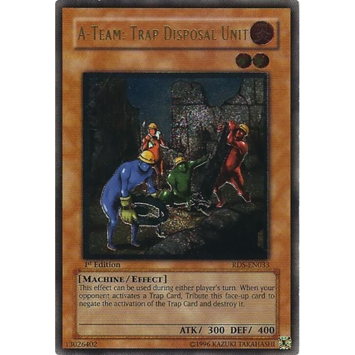 Image for A-Team: Trap Disposal Unit (UTR) (RDS-EN033) (RDS) - YuGiOh