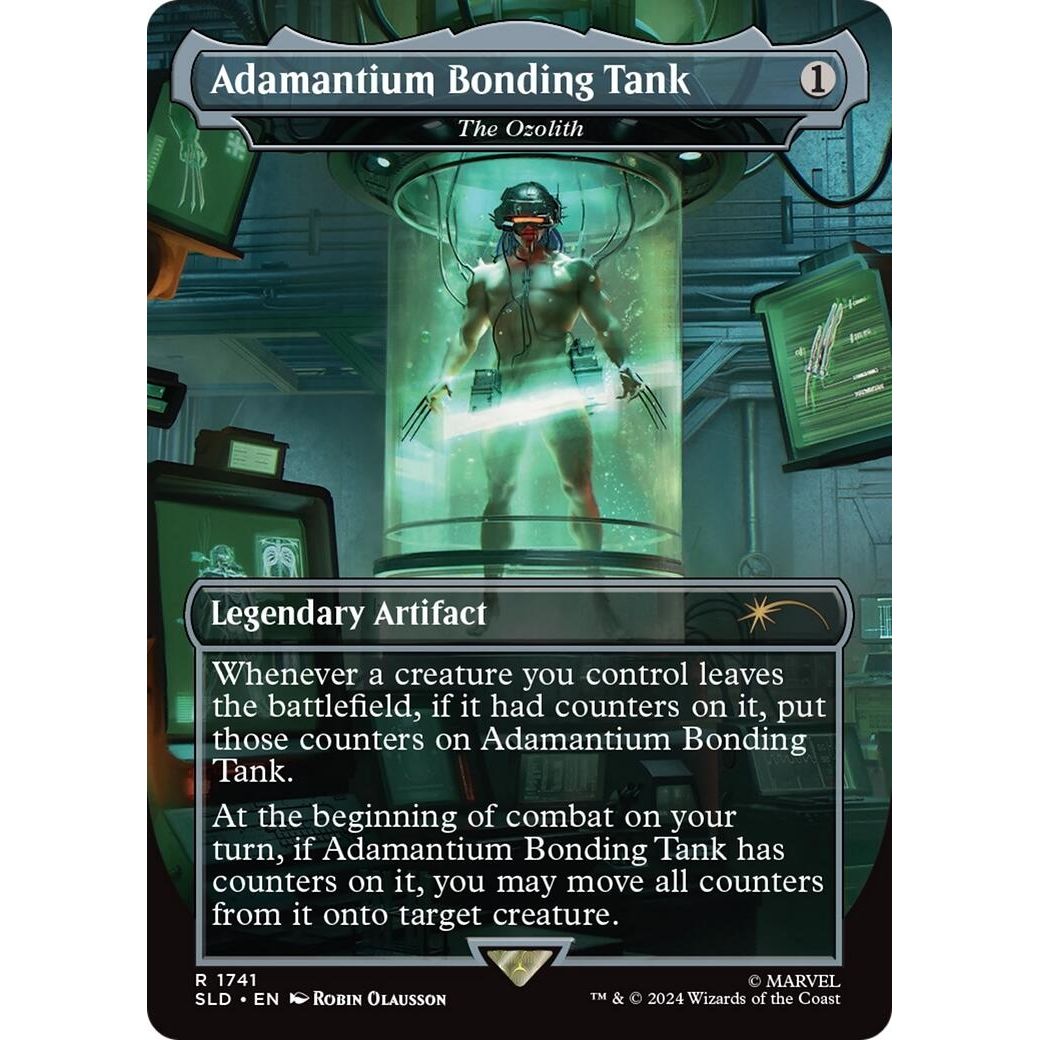 Image for Adamantium Bonding Tank - The Ozolith (Rainbow Foil) (1741) (SLD) - Magic: The Gathering