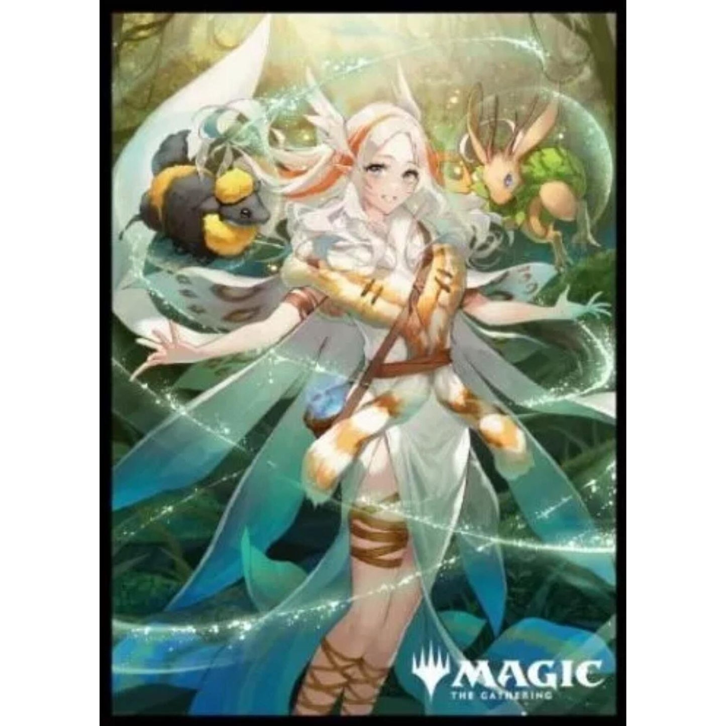 Image for Magic: The Gathering Player's Card Sleeve - Wilds of Eldraine - Greater Auramancy (80-Pack) - Card Sleeves