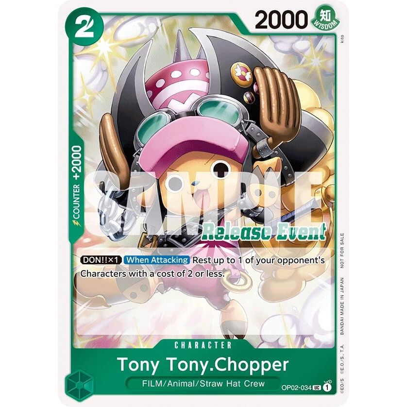 Image for Tony Tony.Chopper (ST15 - ST20 Release Event Winner Pack) (OP02-034) (OP-PR) - One Piece Card Game