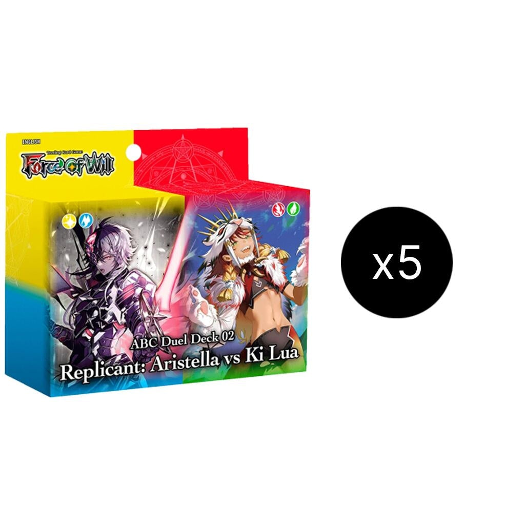 Image for ABC Duel Deck 02: Replicant: Aristella vs Ki Lua Display - Force of Will