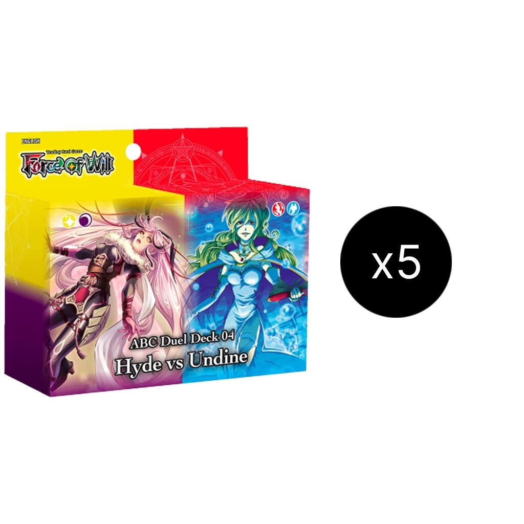 Image for ABC Duel Deck 04: Hyde vs Undine Display - Force of Will