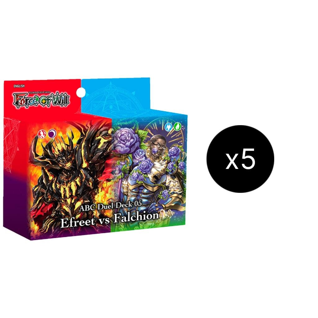 Image for ABC Duel Deck 05: Efreet vs Falchion Display - Force of Will