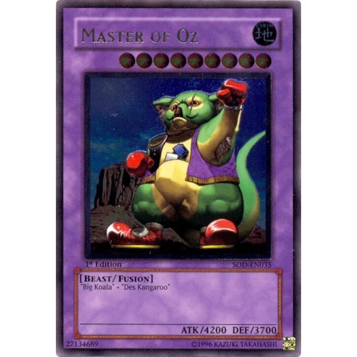 Image for Master of OZ (UTR) (SOD-EN035) (SOD) - YuGiOh