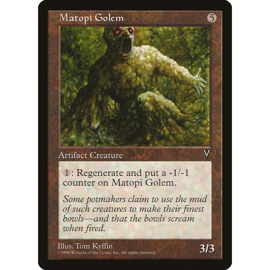 Image for Matopi Golem (VIS) - Magic: The Gathering