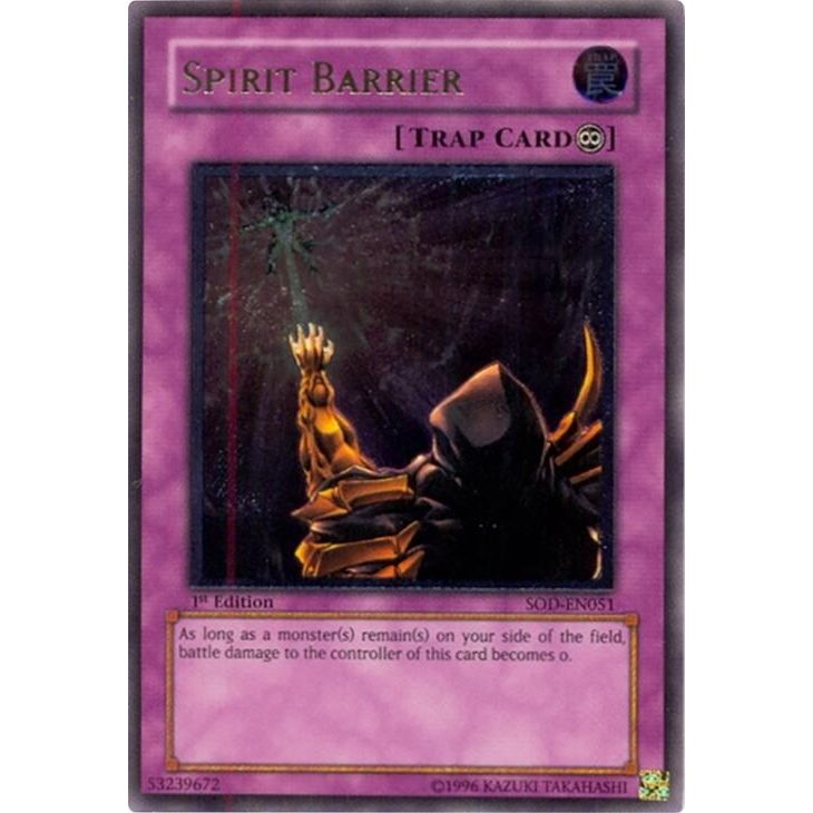 Image for Spirit Barrier (UTR) (SOD-EN051) (SOD) - YuGiOh