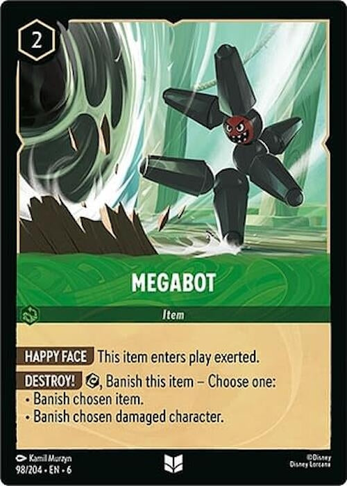 Image for Megabot (98/204) (6) - Disney Lorcana