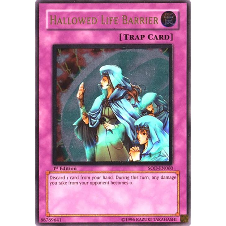 Image for Hallowed Life Barrier (UTR) (SOD-EN060) (SOD) - YuGiOh
