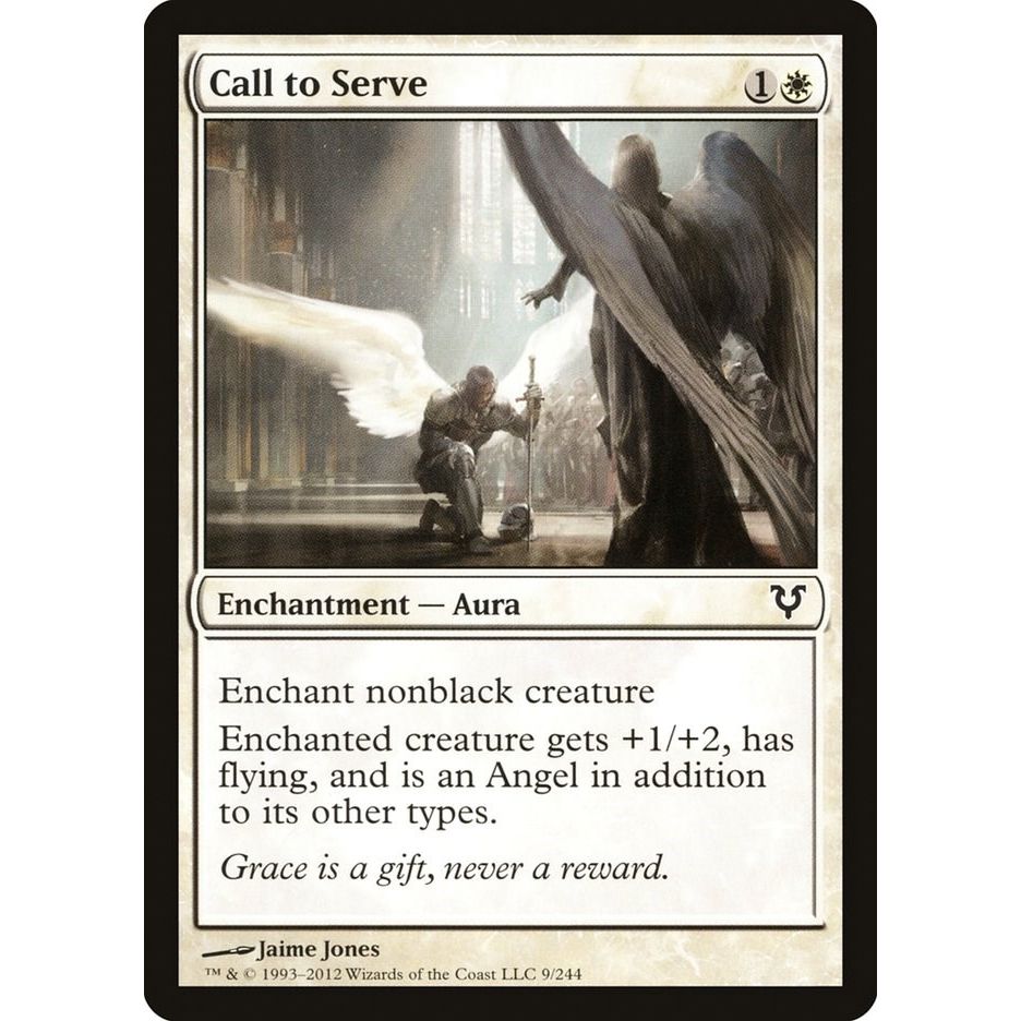 Image for Call to Serve (9) (AVR) - Magic: The Gathering