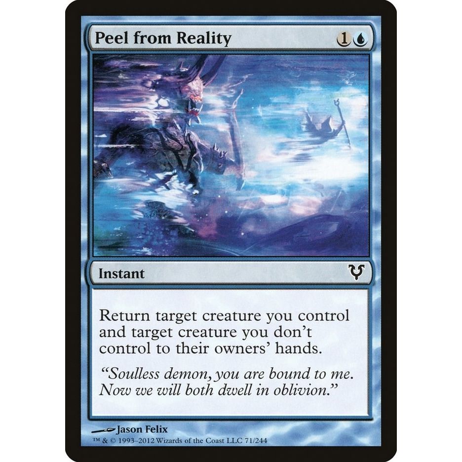 Image for Peel from Reality (71) (AVR) - Magic: The Gathering