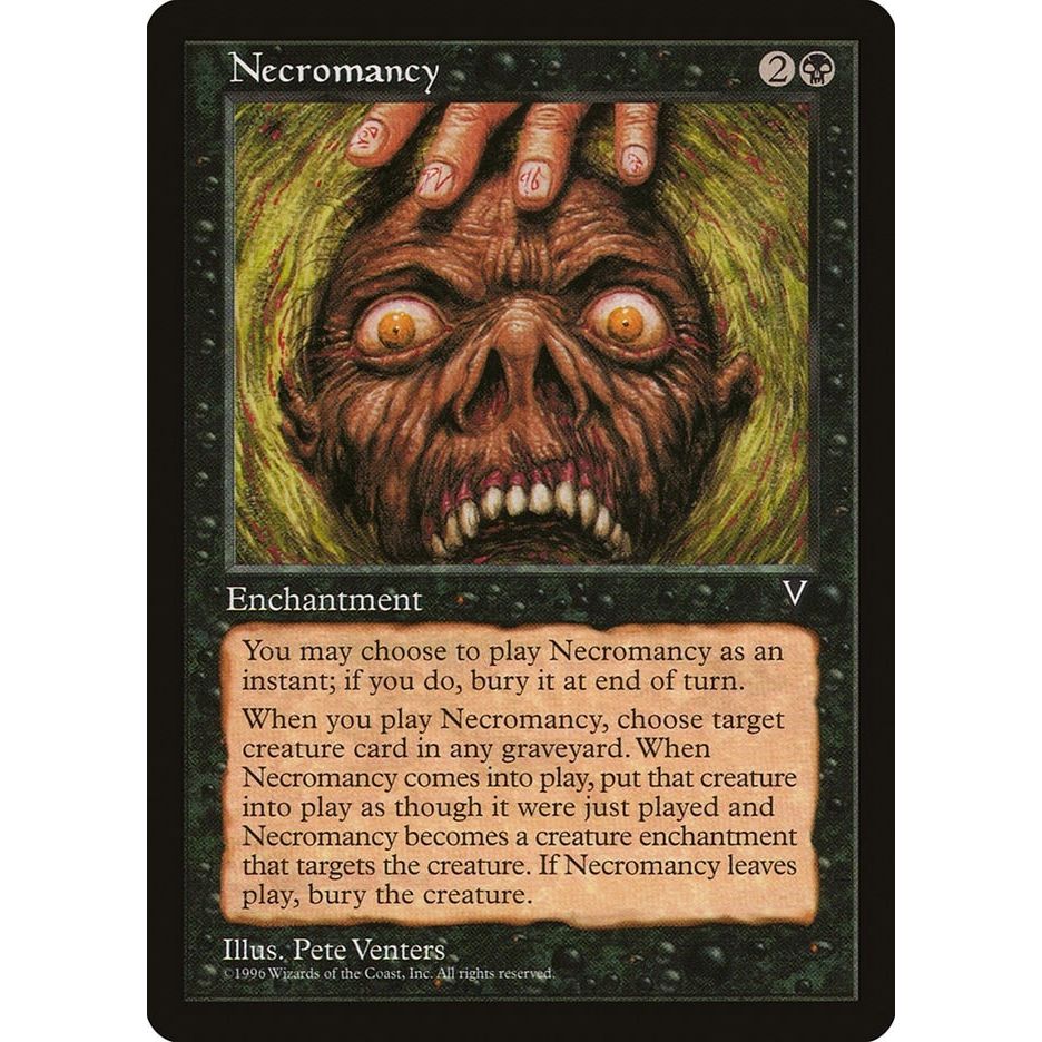 Image for Necromancy (VIS) - Magic: The Gathering